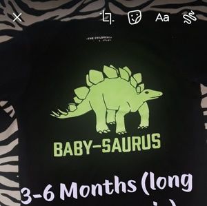 Baby boy long sleeve onesie